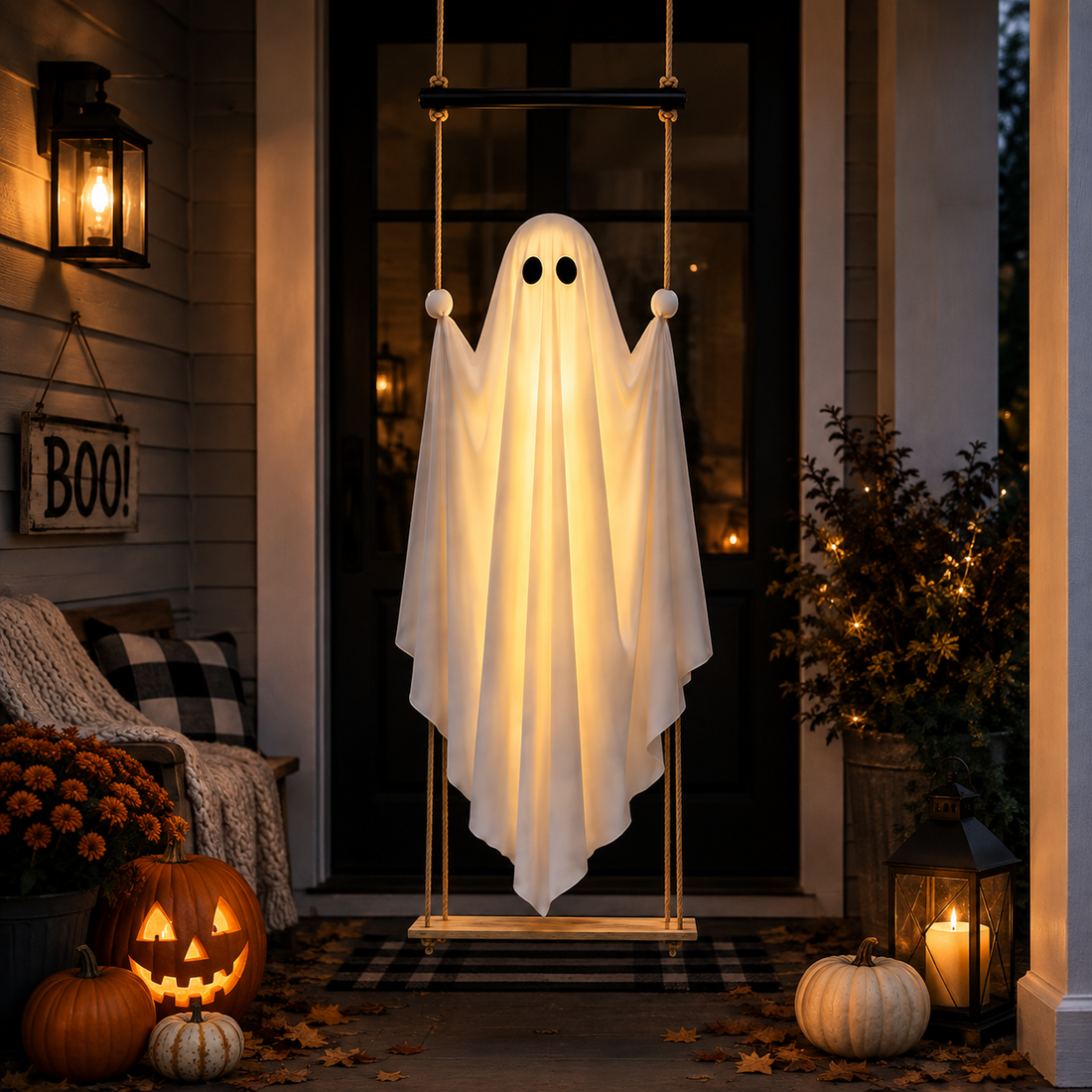BooLume™ Swinging Ghost Light
