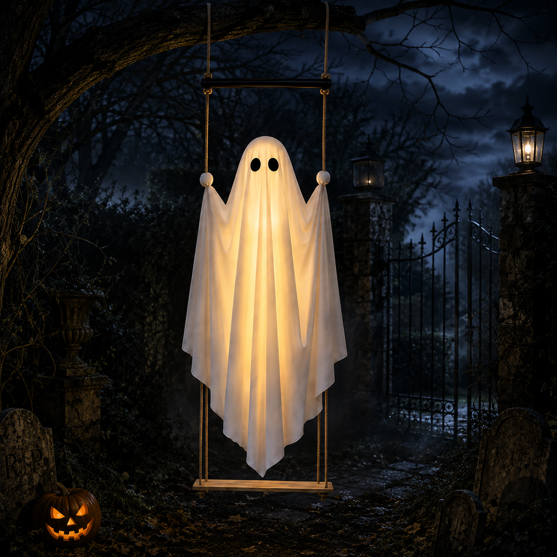 BooLume™ Swinging Ghost Light
